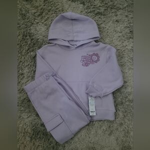 Carter's Lavender Hoodie and Jogger Set